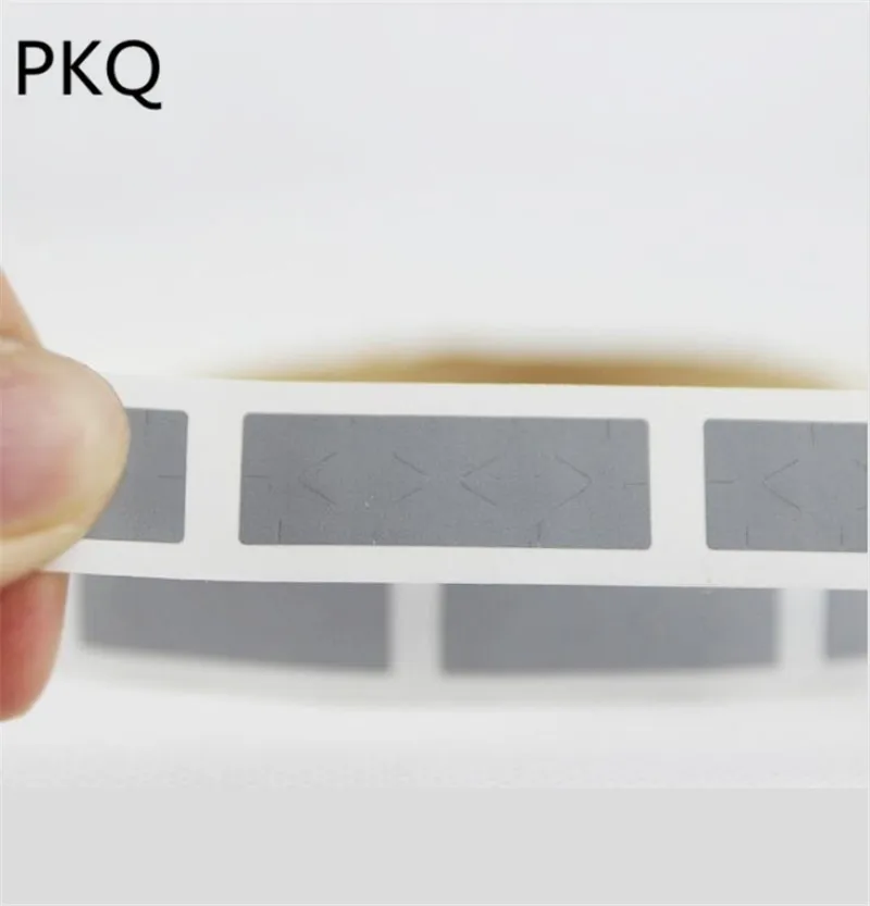 

1000pcs 20*20mm Scrathed Label Tape in Roll Gray Adhesive SCRATCH OFF Sticker DIY Manual hand made scratched stripe card film