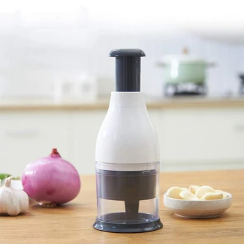 

Multifunctional Manual Garlic Masher Home Kitchen Tool Kitchen Large Capacity Stirrer Vegetable Cutter Garlic Press Machine