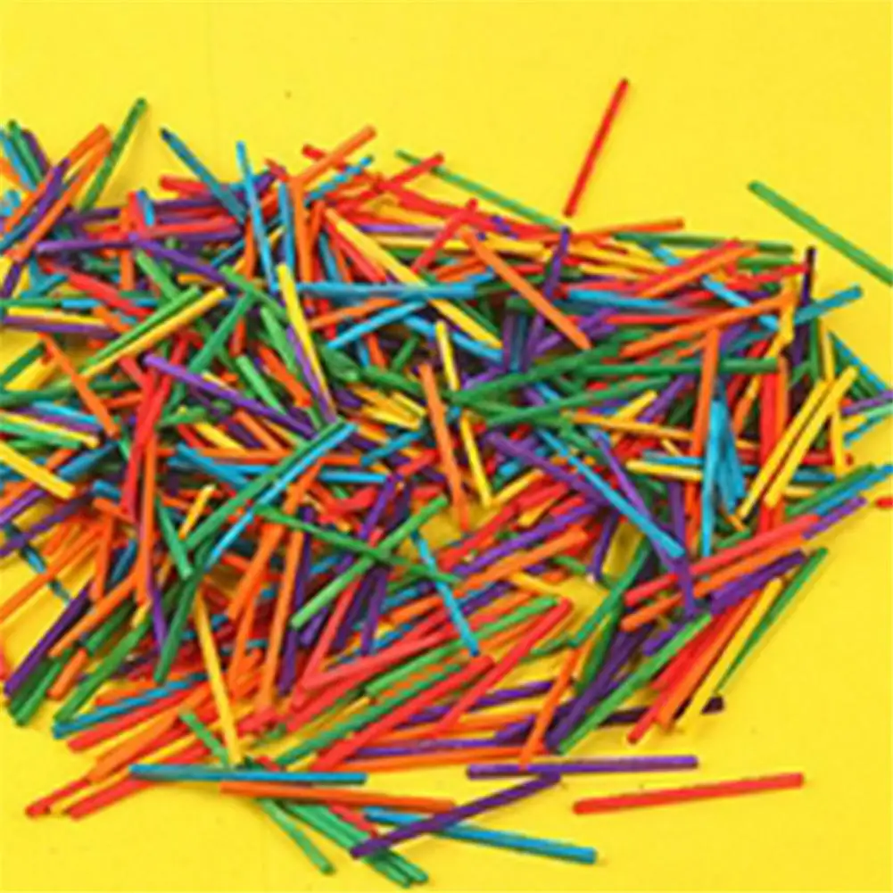  1000pcs 3D Puzzles Toys For Children Game Sticks Kids Craft Supplies DIY Kit Educational Toy Funny  - 4000120139690