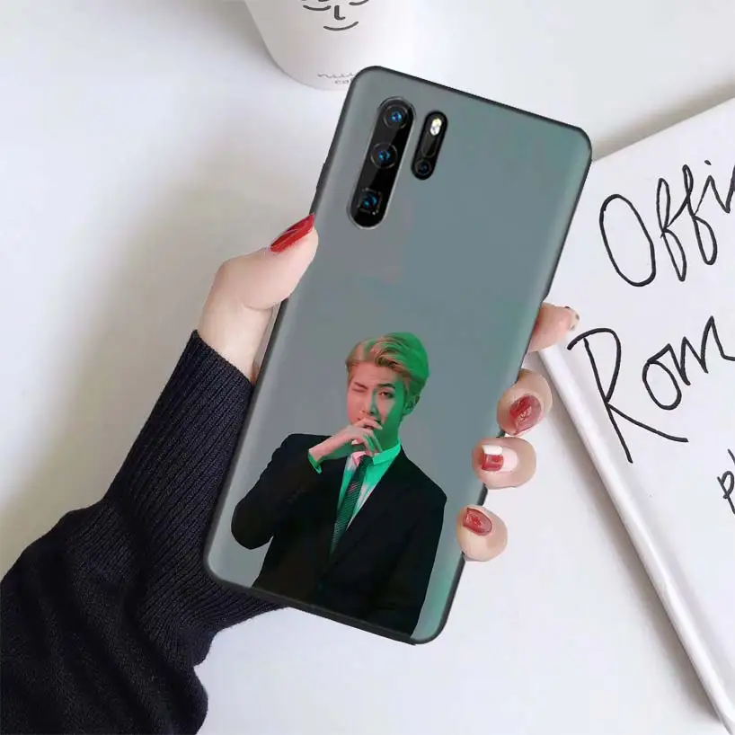 Rap Monsters RM Kpop Black Coque Case For Huawei Mate 30 20 10 P30 P20 P10 Pro Lite P Smart Z Soft Phone Cover