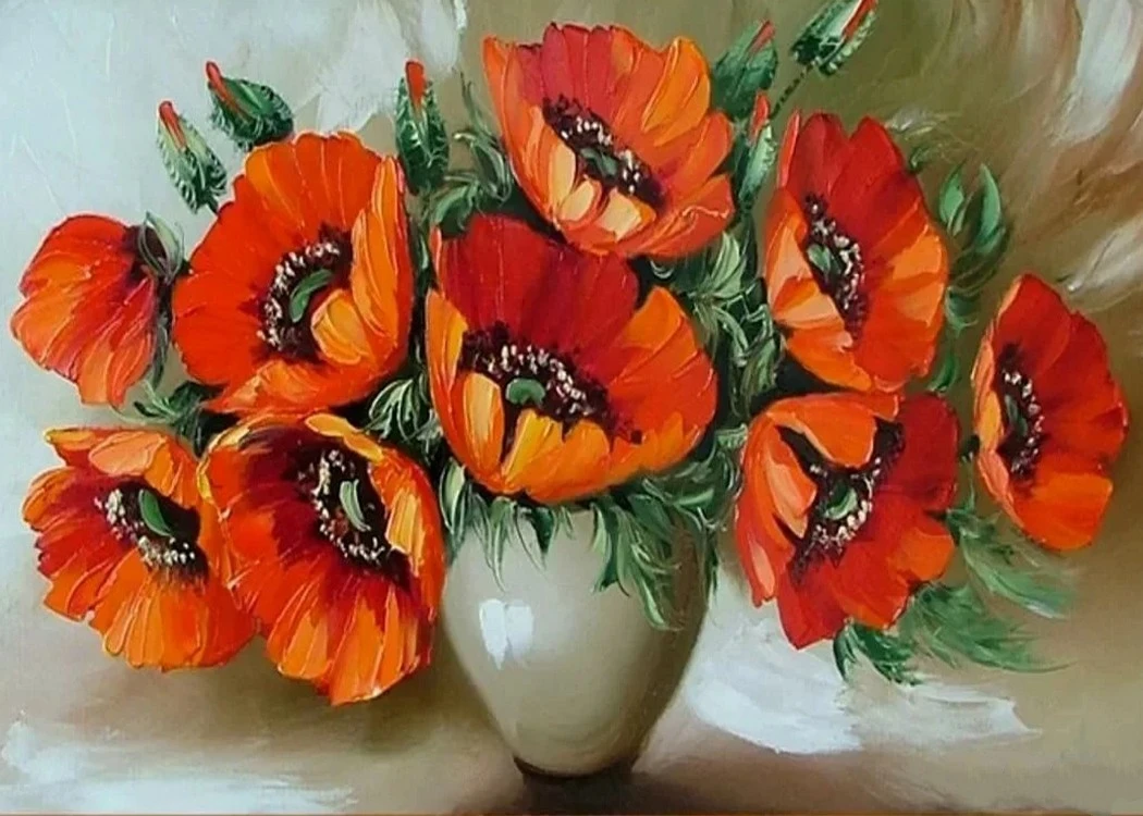 

Алмазная 5D красная картина с цветком мака JMINE Div, наборы для вышивки крестиком, Высококачественная Цветочная 3D картина из страз