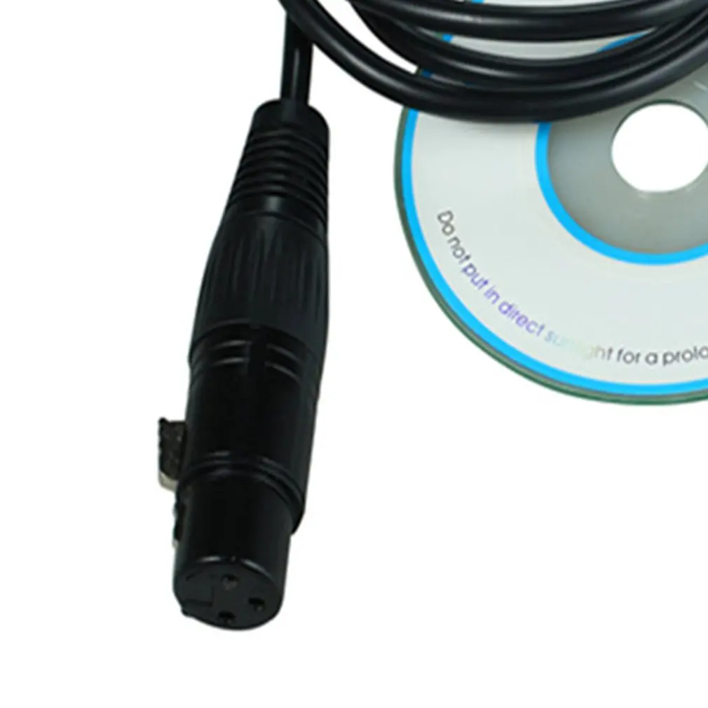 USB к DMX512 консоль стэун DMX интерфейсному адаптеру компьютерный ПК Satge Контроллер