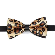 HOOYI обувь толстой подошве из искусственной кожи с леопардовым рисунком и принтом для мальчиков бабочка для маленьких детей галстук-бабочка Gravata corbatas Галстуки