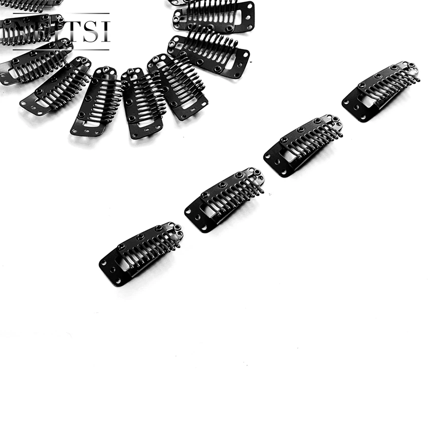 Neitsi 2.8cm U Shape Clips 5 Colors Stainless Steel Hair Snap Clips For Diy Clip In Hair