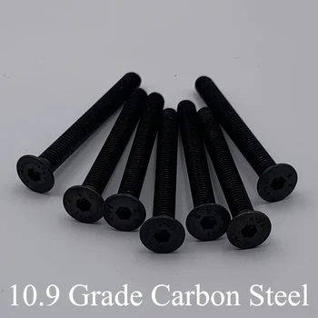 

M3*10/11/12/13/14/22/25/28/30mm 10.9 Grade Black Carbon Steel DIN7991 Flat CSK Countersunk Head Inner Hex Hexagonal Socket Screw