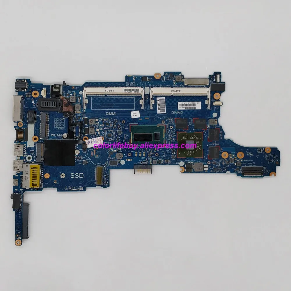 

Genuine 730807-001 730807-501 730807-601 w i5-4200U CPU 216-0842121 GPU NoteBook Motherboard for HP EliteBook 840 850 G1 PC