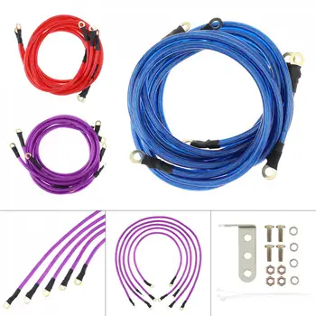 5 Point Universal Car Earth Ground Cables Grounding Wire System Kit High Performance Improve Power earth system history