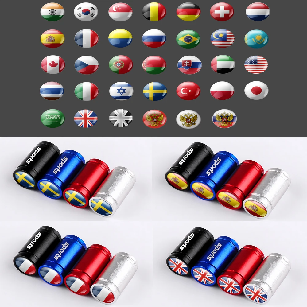 4 шт. Металлические колпачки для шин автомобиля | Автомобили и мотоциклы