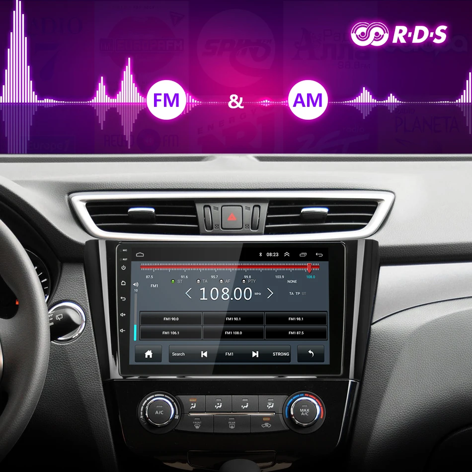 Clearance 2 Din 2G+32G Android Car Radio for Nissan X-Trail X Trail 3 T32 2013-2017 4G NET Stereo DSP RDS GPS Navigation GPS Head Unit 4