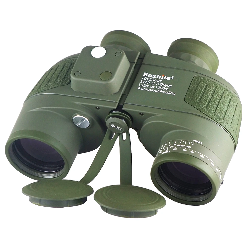 Boshile 10x50 Binoculars with Rangefinder and Compass Reticle