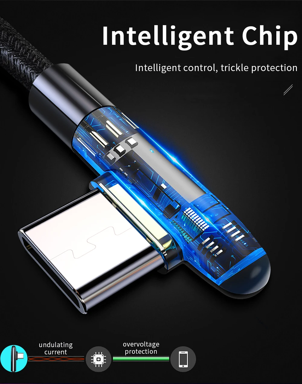 

Essager 90 Degree USB Cable Type C for Samsung S10 Xiaomi K20 Oneplus 7 Pro 6 T 3A Fast Charging USBC Type-C Charger