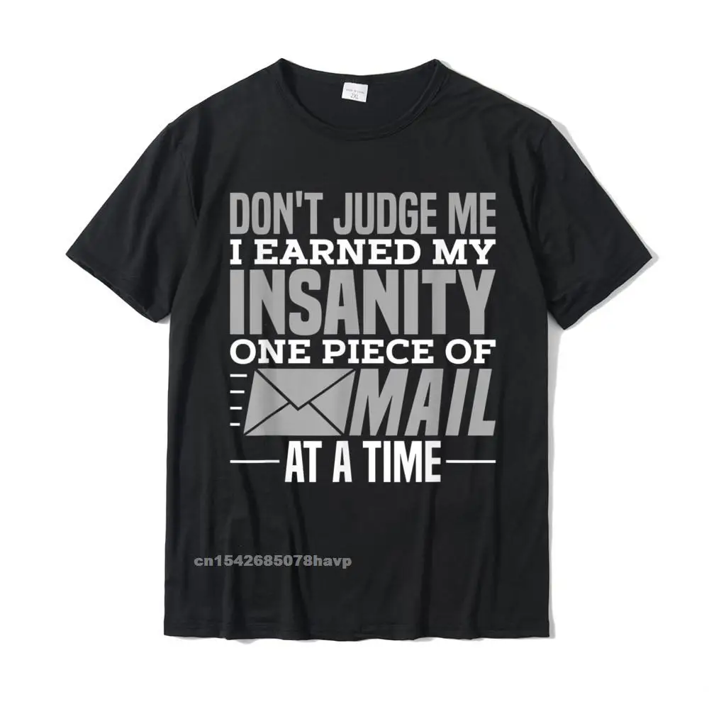 

Funny Postal Worker Outfit For A Mailman T-Shirt Tops T Shirt Rife Custom Cotton Men Top T-Shirts Summer