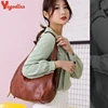 Yogodlns Vintage Women Hand Bag Designers Luxury Handbags Women Shoulder Bags Female Top-handle Bags Fashion Brand Handbags 3