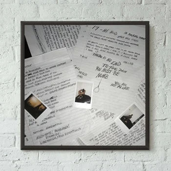 

XXXTENTACION 17 Hip Hop Music Album Cover Art Canvas Poster Home Wall Decor (No Frame)
