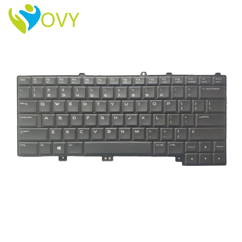 Teclado Retroiluminado do Portátil dos E.u. Dell Alienware 13 15 r1 r2 M13x M15x r2 r3 r4 04k8f6 0p30hm 054ytn 4k8f6 Nsk-lb1bc - Imagem 4