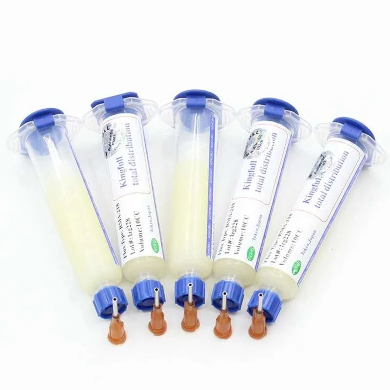 The Laster 10CC KINGBO RMA-218 Flux Paste/BGA Flux Paste For BGA Solder Station Soldering Paste For Mobile Repair Tools