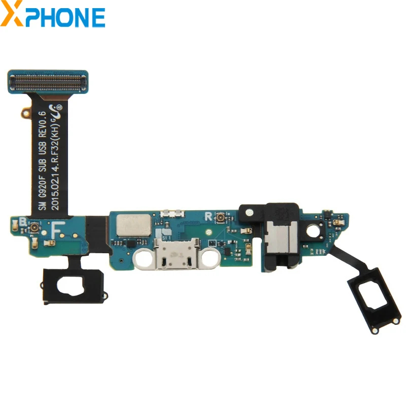 Charging Port Flex Cable for Samsung Galaxy S6 / G920F Cell Phone Repair Accessories Connector Parts | Мобильные телефоны и