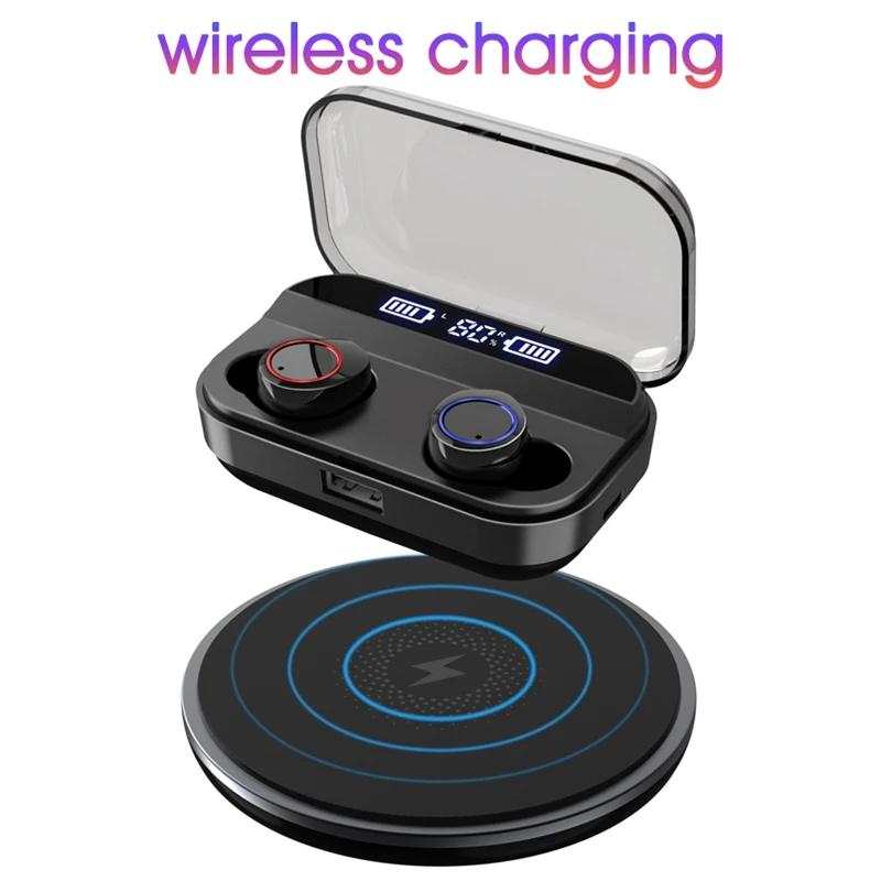 X11 TWS Bluetooth наушники IPX7 водонепроницаемый Bluetooth 5,0 с 2600 мАч чехол для зарядки Беспроводная bluetooth-гарнитура