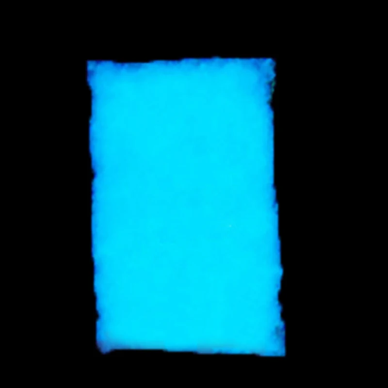 blue green Супер Светящиеся частицы яркие светящиеся пески в темноте Свадебные помолвки светящиеся пигмент Красочные флуоресцентные краски гуашь - Цвет: blue green