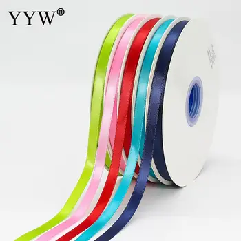 

100Yard/Spool Ribbon 10mm Balloons Ribbons for Party Decoration Birthday Gifts DIY Packing Wedding Chain Arch Clips Satin