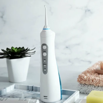 

Oral Irrigator Red Teeth Tooth Cleaner Water Dental Floss Portable Oral Irrigator Household Electric Ultrasonic White Tooth
