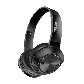 

Bluetooth Earphone Adjustable Over-ear headsets Wireless Headphones HIFI stereo Sport Music Headsets Support FM SD card with mic