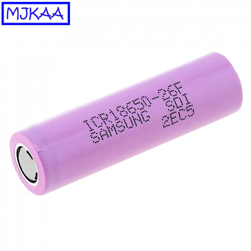 12 шт. MJKAA ICR18650-26F 2600mAh 18650 литий-ионная аккумуляторная батарея для фонарика электромобиля