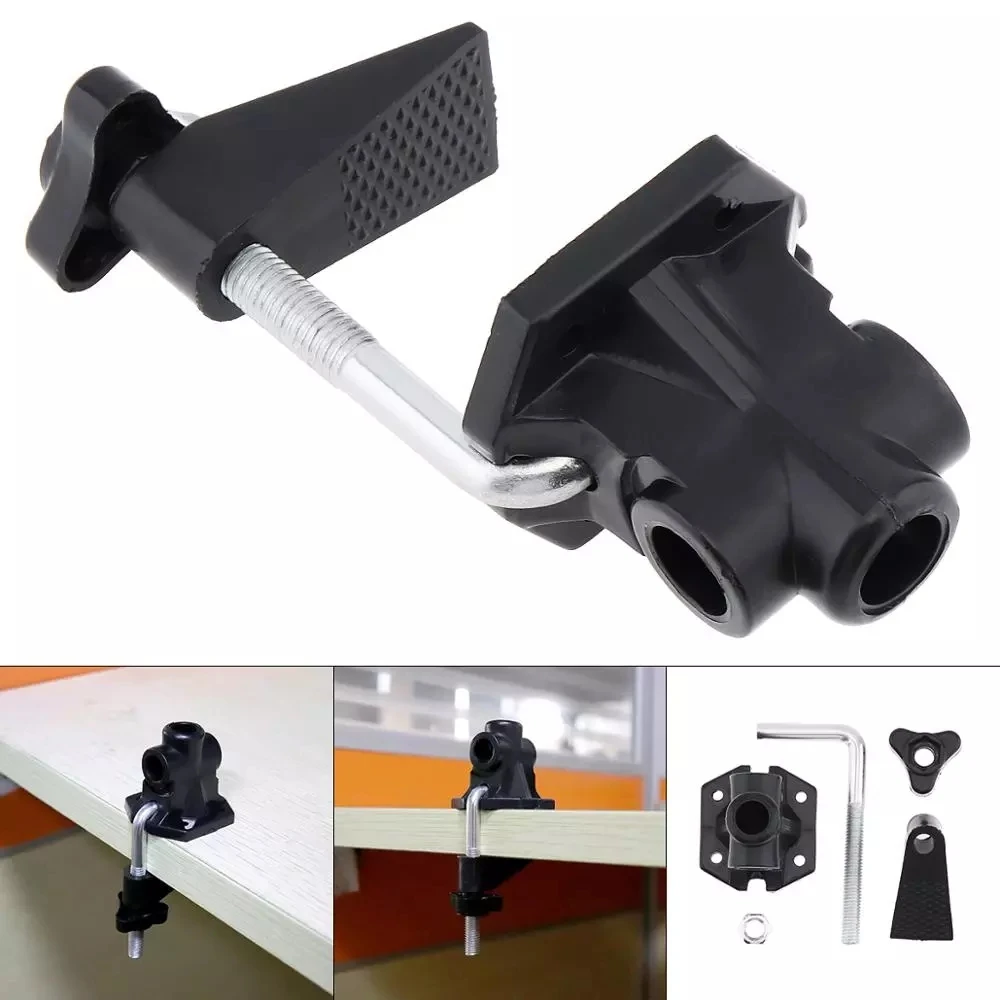 Soporte de Hardware abrazadera bricolaje accesorios fijos de Metal lámpara de escritorio con Clip accesorios tornillo de Flash de la Cámara soporte de micrófono/soporte para lupa