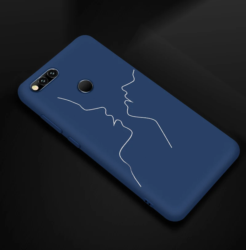 14 Ультратонкий чехол для huawei Honor 7A Pro 7C 7X цветные Матовые чехлы для телефонов Redmi 5 Plus 5A 6 6A Go Мягкий Силиконовый ТПУ Черный чехол - Цвет: 14
