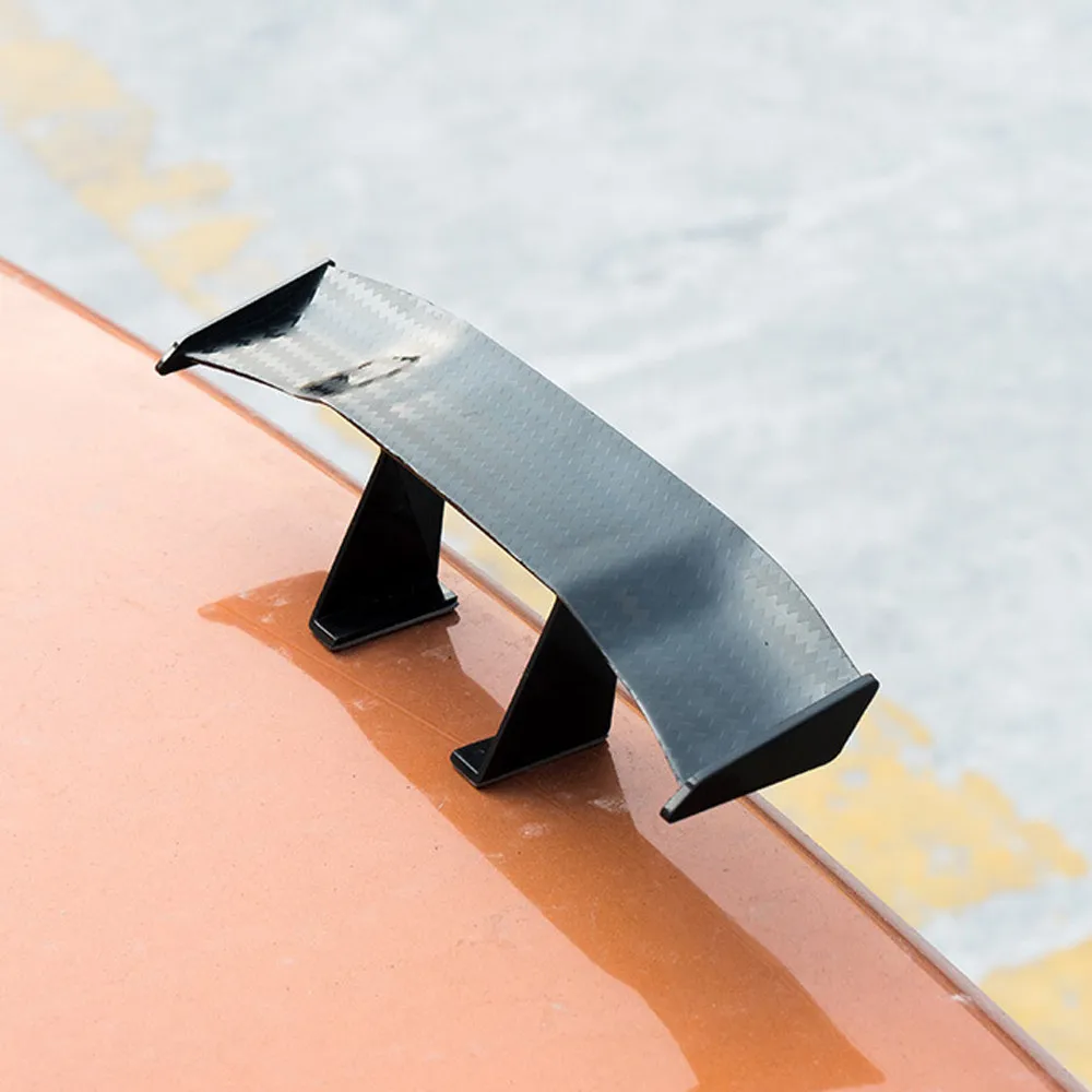 

Universal Carbon Fiber Car Tail Spoiler Mini Car Decoration Tail Car-styling Fiber Decoration