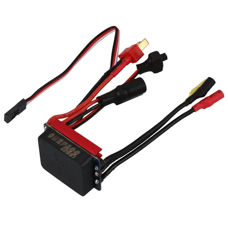 SURPASS HOBBY S2435 4800KV Sensorless Brushless Motor and 25A Brushless ESC Combo Set for 1/16 1/18 RC Car Truck