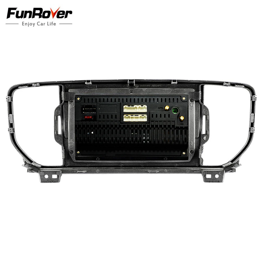 Sale Funrover 2.5D+IPS 9 inch 2 din Car Multimedia player For KIA Sportage 2016 2017 Kx5 dvd Android 9.0 stereo radio gps navigation 5