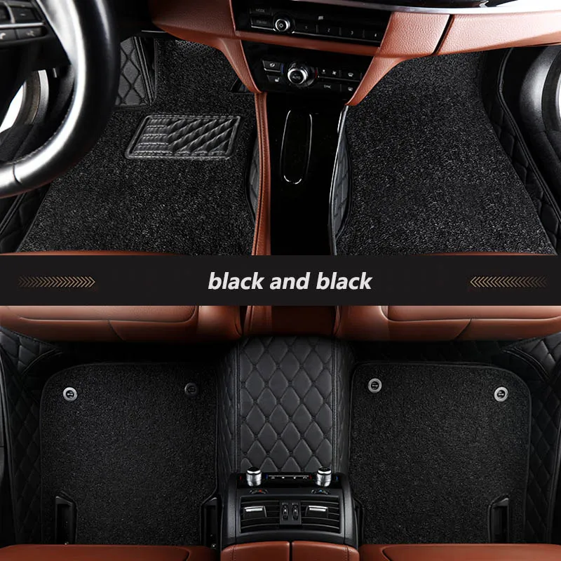 kalaisike Custom car floor mats for Mercedes Benz all models E C GLA