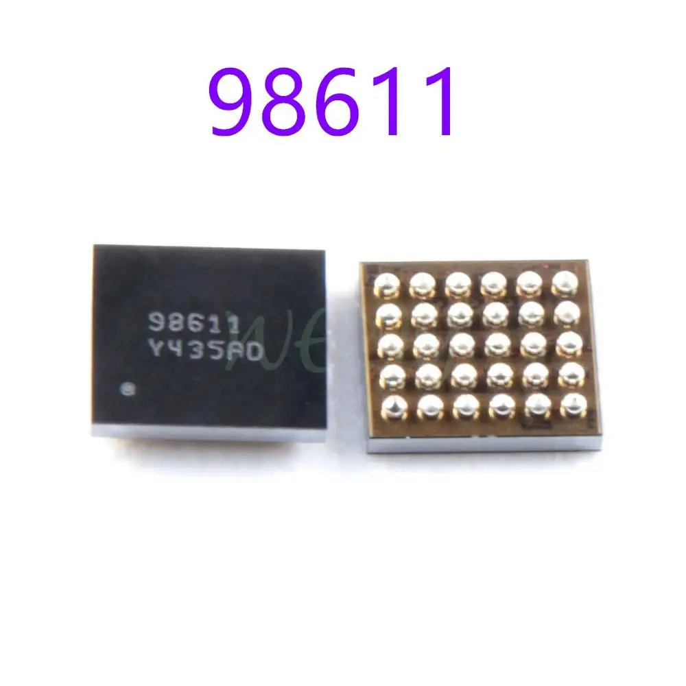 10 шт./лот IC 98611 30-контактное зарядное устройство микросхема для зарядки Samsung G7200