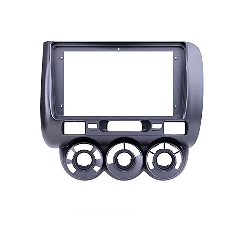 Seicane 2din серая рамка 9 дюймов для 2006 г. Honda Jazz руководство AC Audio Dash Trim Автомобильная