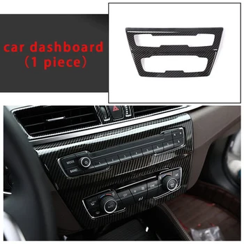 

For BMW new X2 F39 carbon fiber car dashboard frame molding trim 1pc