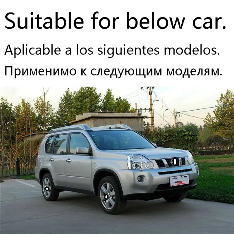 Авто персонализированные декоративные детали аксессуары молдинги Модернизированный автоковиль Спойлеры крылья 08 09 10 11 12 13 для Nissan X-TRAIL