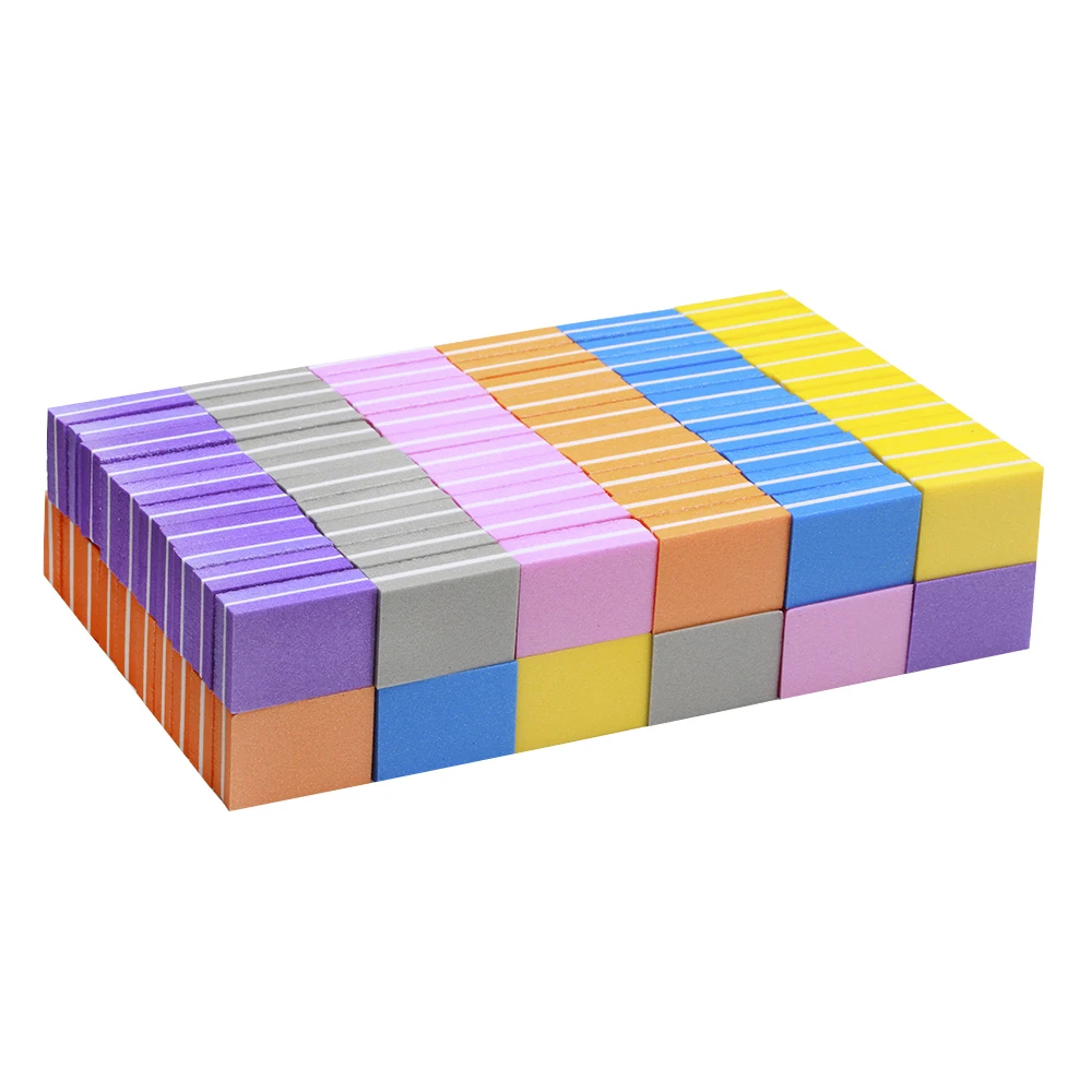 

20Pcs/set Nail Buffers File Mini Nail File Blocks Multi-colors Sponge For UV Gel Nail Polish Sanding Buffer Strip Manicure TF28