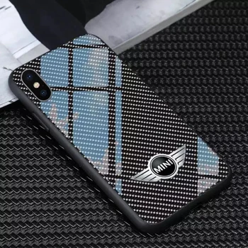 

Iphone X XR XS 11pro Max 6 6S 7 8 Plus Silicone Soft Case For Mini Cooper JCW Clubman Countryman Paceman R56 R55 R60 R61 F56 F60