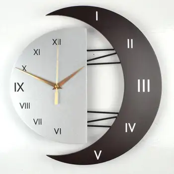 

Clock Wall Clock Living Room Personality Creative Clock Home Fashion Simple Mute Wall Watch Bedroom Home Quartz Clock Wall Clock