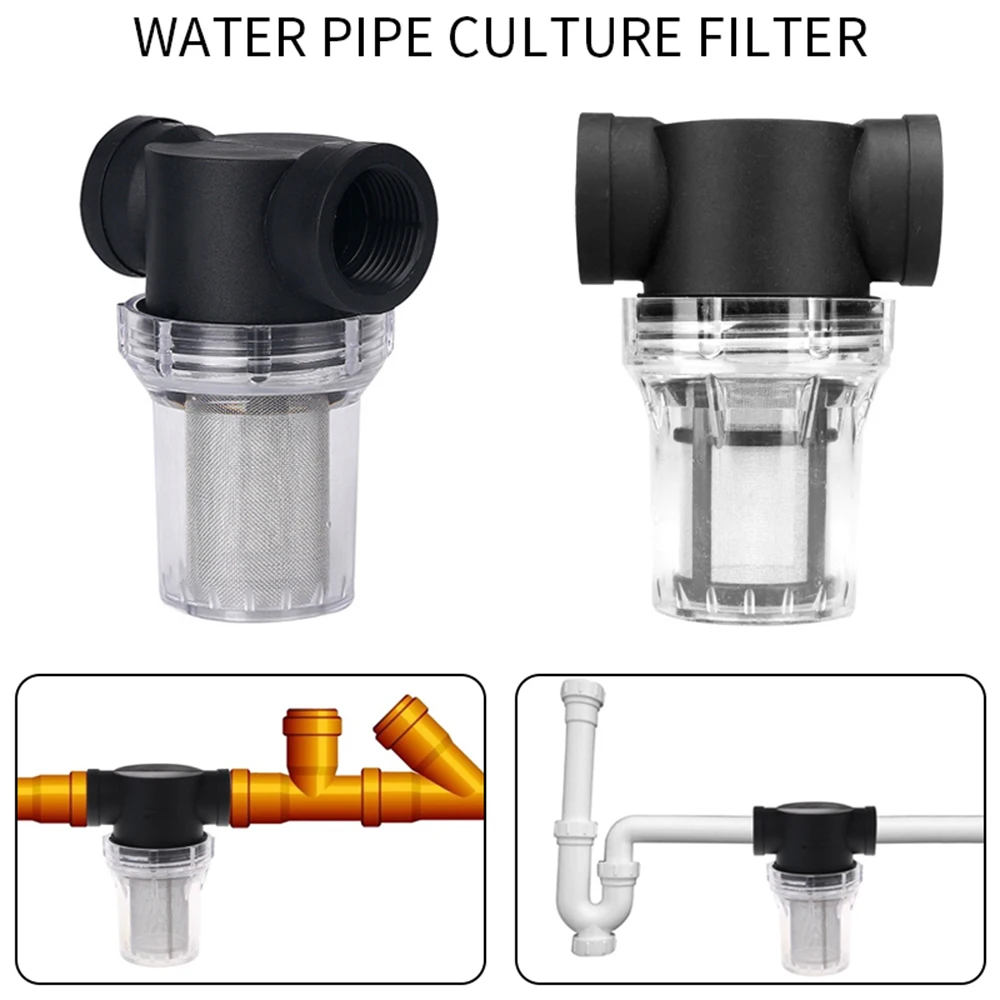 

Multi Model Car Washing Filter Inline Mesh Strainer Water Pump Filter Irrigation High Flow Pipeline Filter Gardening Inlet Water