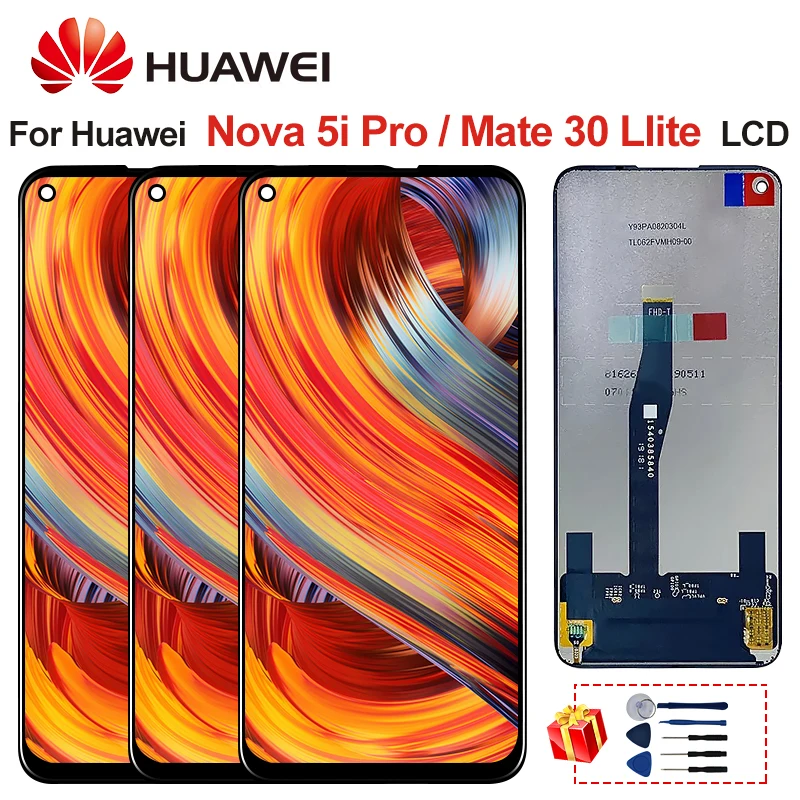 ЖК дисплей AMOLED 6 26 дюйма для Huawei Mate 30 Lite с сенсорным экраном и дигитайзером в сборе