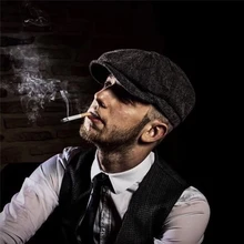 Прямая поставка, шерстяная твидовая Кепка Newsboy для мужчин и женщин, кепка в елочку, 8 панелей, яблоко, s, cabies, шапки, шерстяной головной убор, берет BLM74