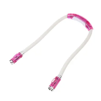 

LED Flex Neck Reading Book Light Huglight (Pink 4 Modes)