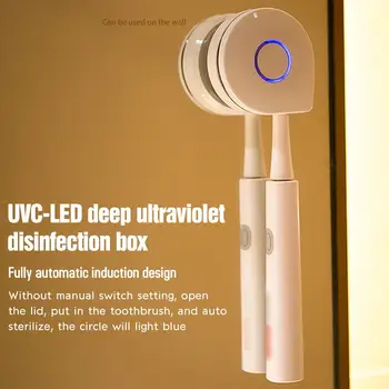 

UV Uv Disinfection Toothbrush Sterilizer Uv Sterilizer Toothbrush Disinfection Toothbrushholder Holder Bathroom Disinfect