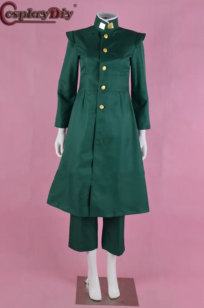 Косплэй diy JoJo невероятное приключение Косплэй Stardust Crusaders Нориаки Kakyoin взрослый костюм Тренч брюки Хэллоуин Anysize