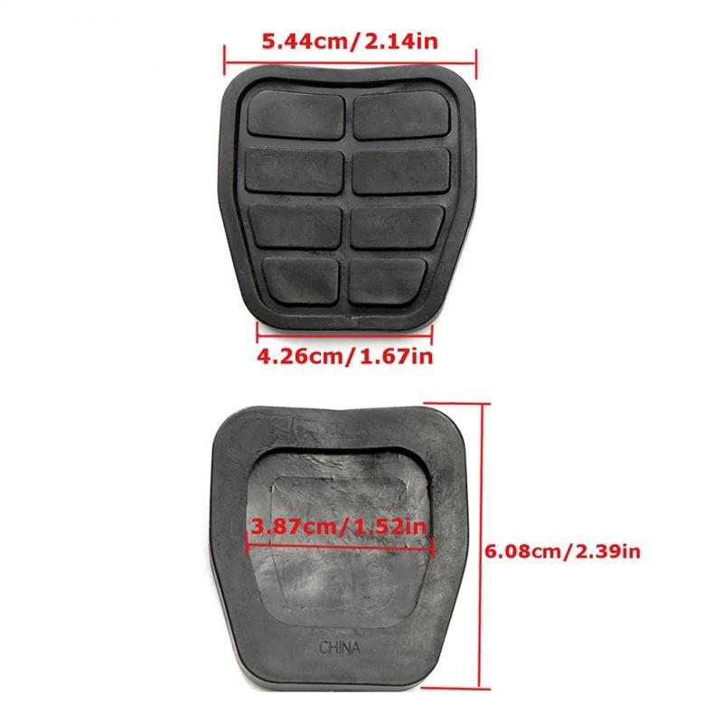 Gran oferta Universal, unids/set, gomas para Pedal de pie, pastillas embrague de freno para VW Golf y accesorios de coche, herramientas| Pedales| AliExpress