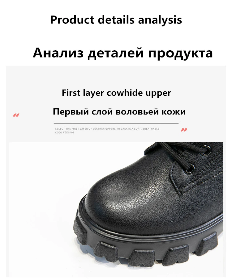 Модные белые женские ботинки из натуральной кожи; зимние плюшевые теплые хлопковые ботинки; новые удобные повседневные Ботинки martin на толстой подошве