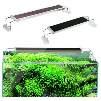 

80 90 100 120 cm SUNSUN ADS Fish Tank Light For Aquarium Aquatic Plant Ultra Thin Super Bright Clip Aquarium Led Lamp 110V 220V