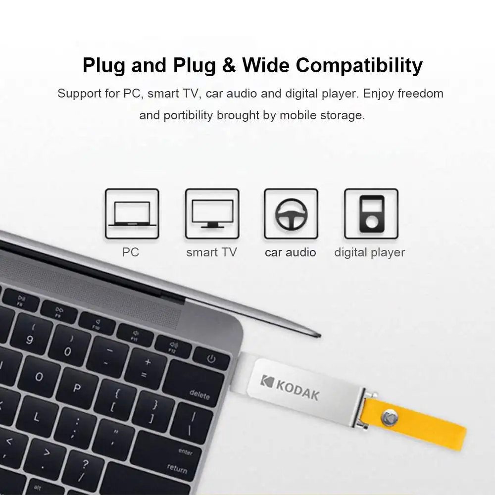 USB флеш накопитель Kodak K133 металлический 3 0 16 ГБ 32 карта памяти 64 128 u диск 256 флешка